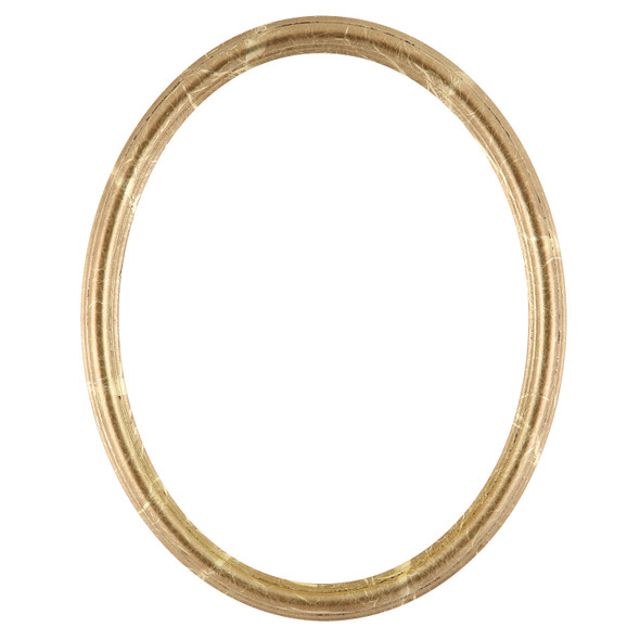 #550 Oval Frame - Champagne Gold