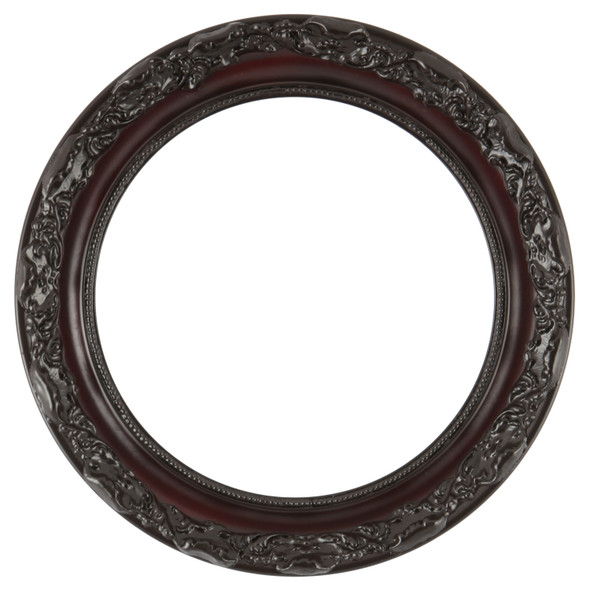 #602 Circle Frame - Rosewood