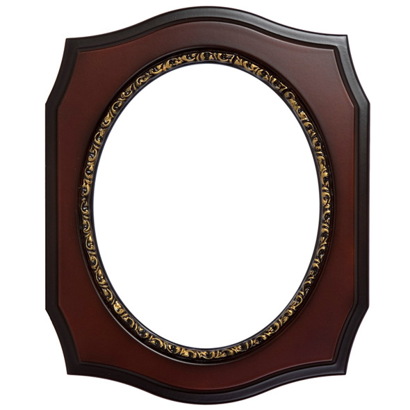 #609 Oval Frame - Rosewood