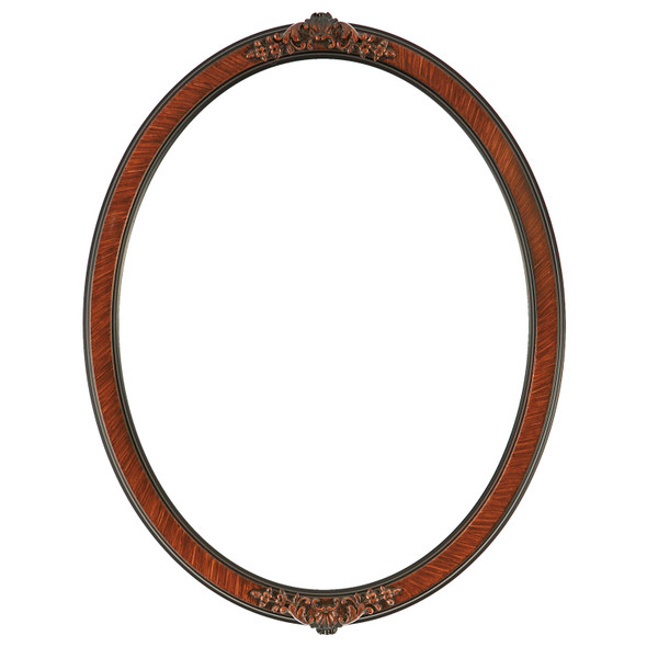 #811 Oval Frame - Vintage Walnut