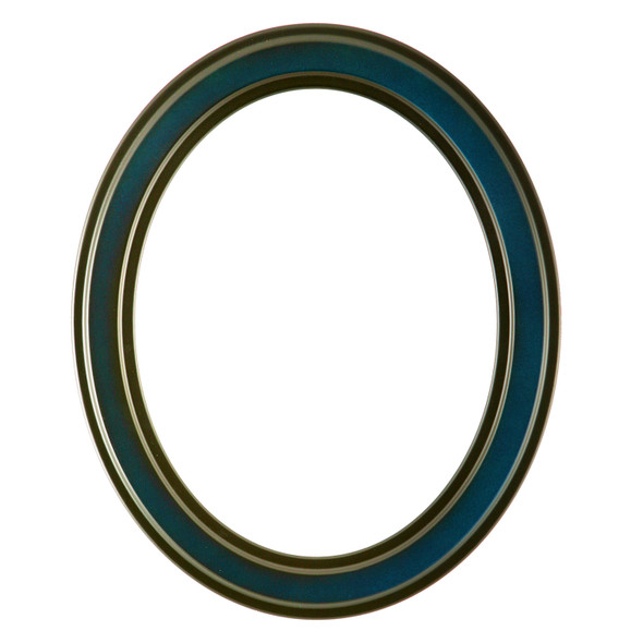 #820 Oval Frame - Royal Blue