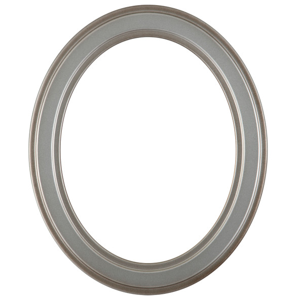 #820 Oval Frame - Silver Shade
