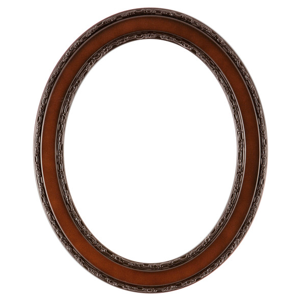 #822 Oval Frame - Rosewood