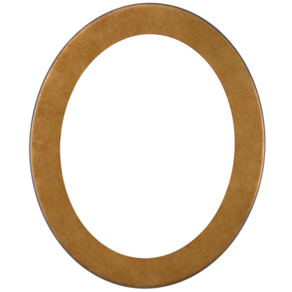 #862 Oval Frame - Burnished Gold