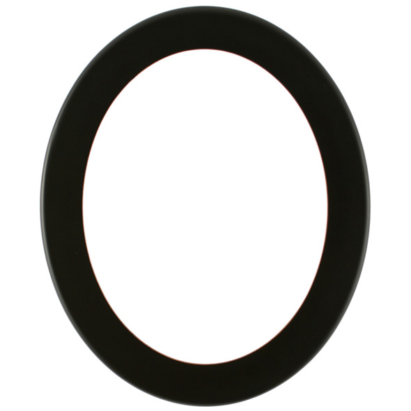 #862 Oval Frame - Rubbed Black