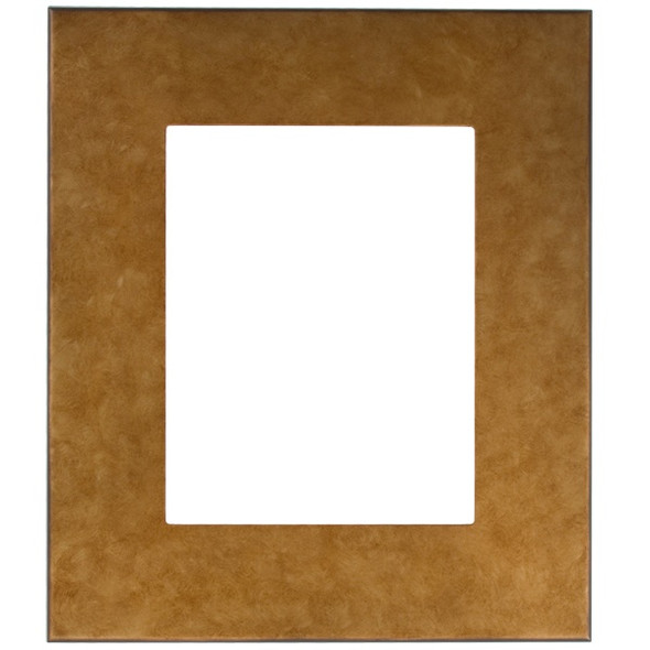 #864 Rectangle Frame - Burnished Gold