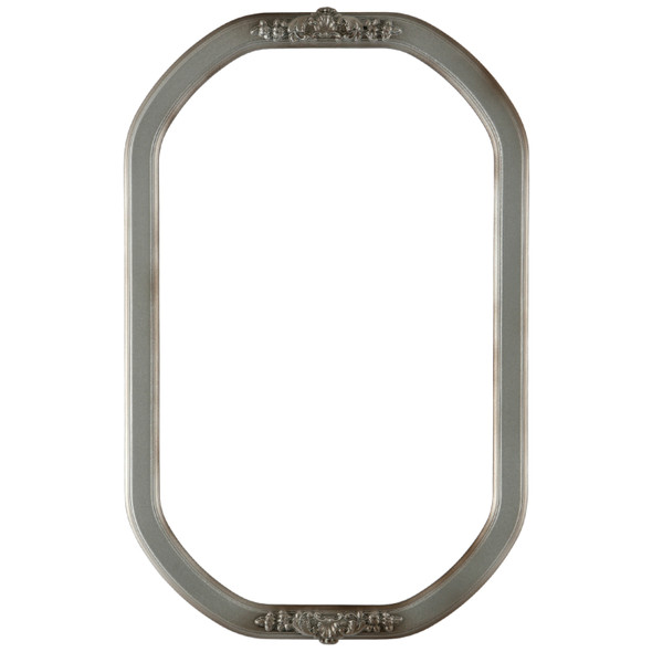 #811 Octagon Frame - Silver Shade