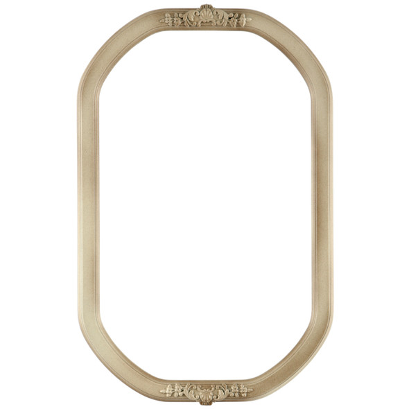 #811 Octagon Frame - Taupe