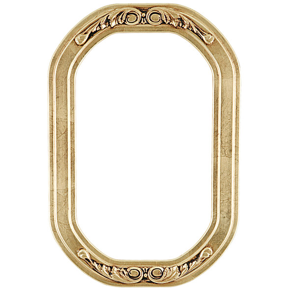 #821 Octagon Frame - Gold Leaf