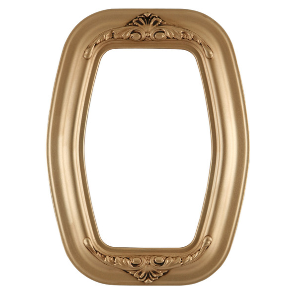 #451 Hexagon Frame - Gold Spray