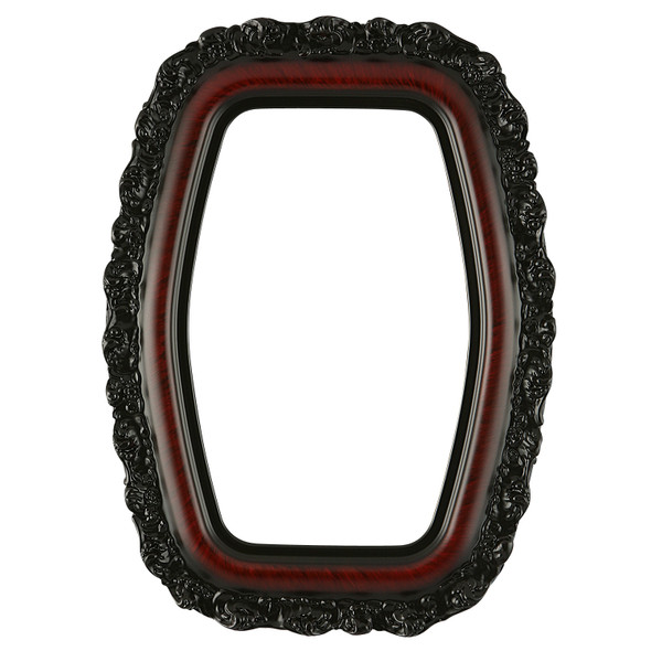 #454 Hexagon Frame - Vintage Cherry