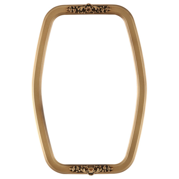 #811 Hexagon Frame - Desert Gold