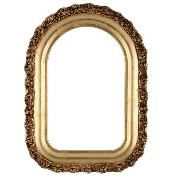 #454 Cathedral Frame - Gold Leaf