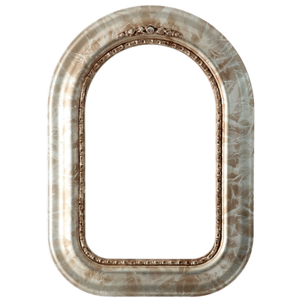 #457 Cathedral Frame - Champagne Silver