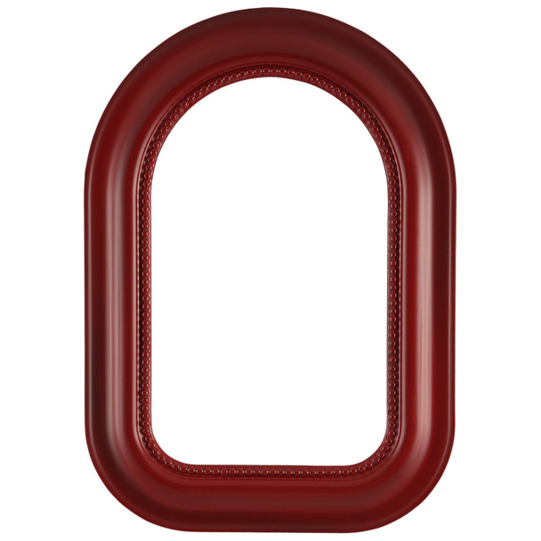 #458 Cathedral Frame - Holiday Red