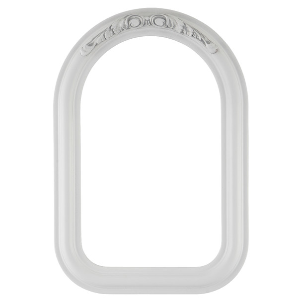 #461 Cathedral Frame - Linen White