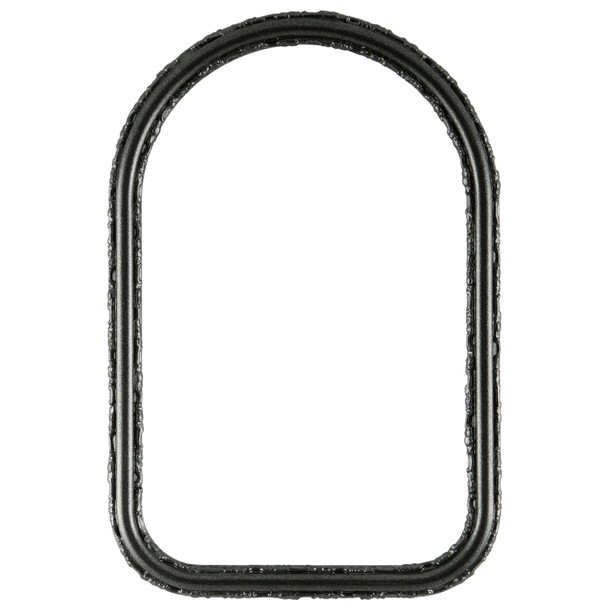 #553 Cathedral Frame - Black Silver