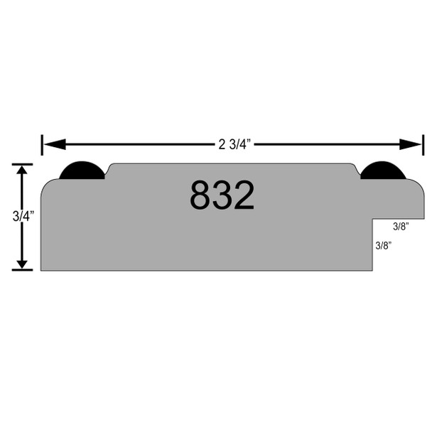 #832 Profile Drawing