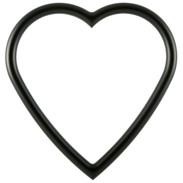 #250 Heart Frame - Matte Black