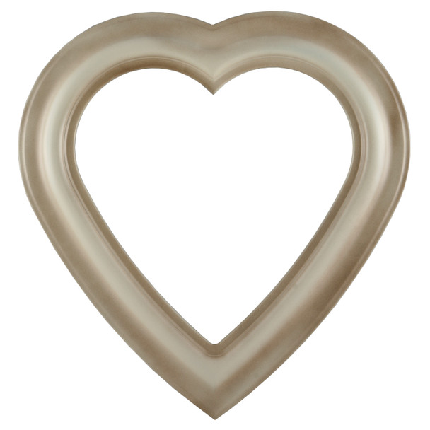 #450 Heart Frame - Taupe
