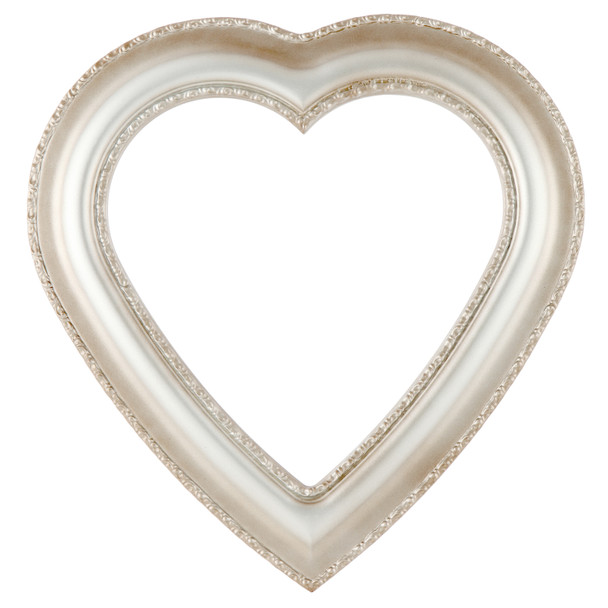 #452 Heart Frame - Silver Shade