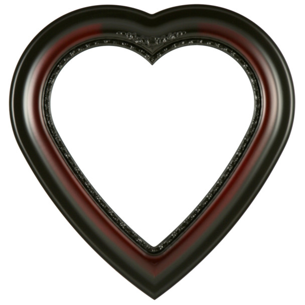 #457 Heart Frame - Rosewood