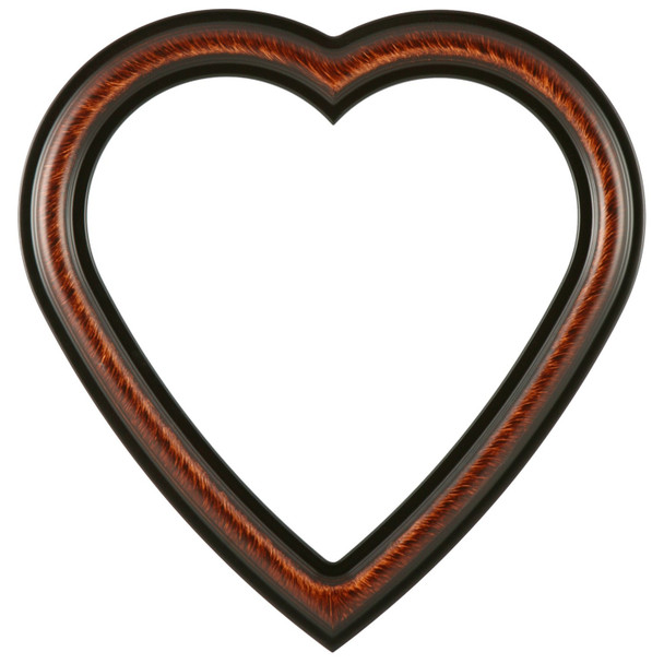 #460 Heart Frame - Vintage Walnut