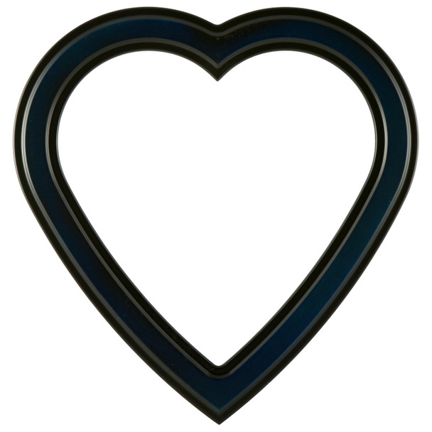 #820 Heart Frame - Royal Blue