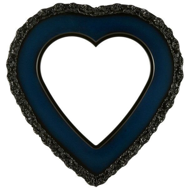 #844 Heart Frame - Royal Blue