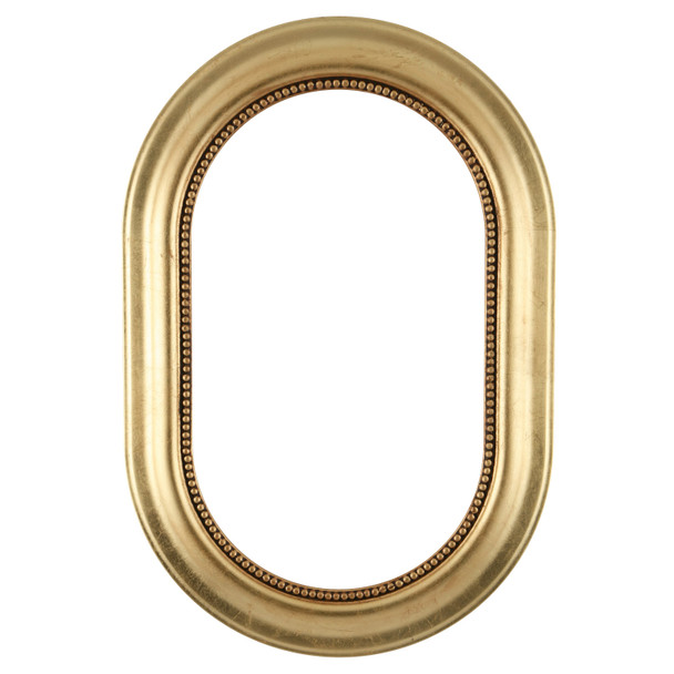 #458 Oblong Frame - Gold Leaf