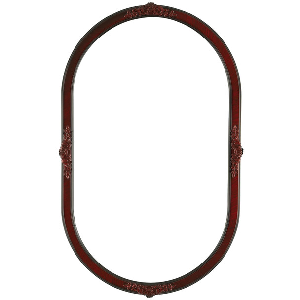 #811 Oblong Frame - Vintage Cherry