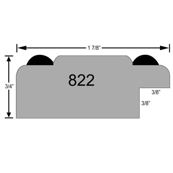 #822 Profile Drawing