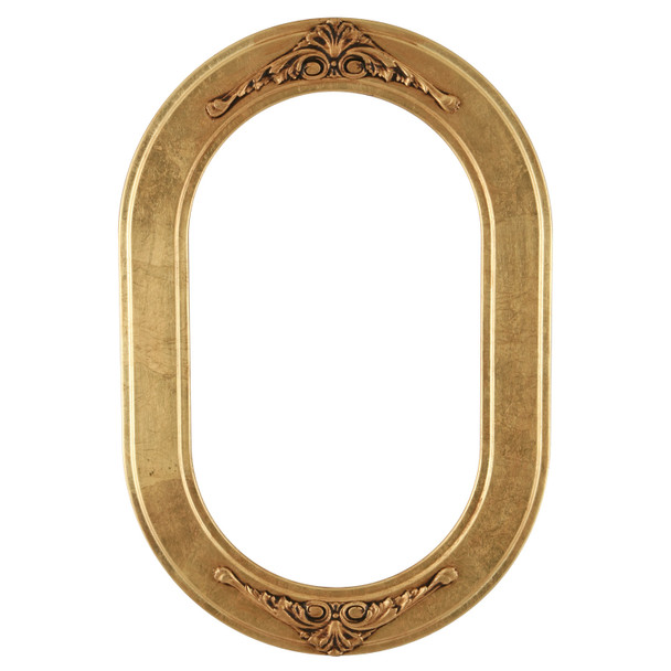 #831 Oblong Frame - Gold Leaf