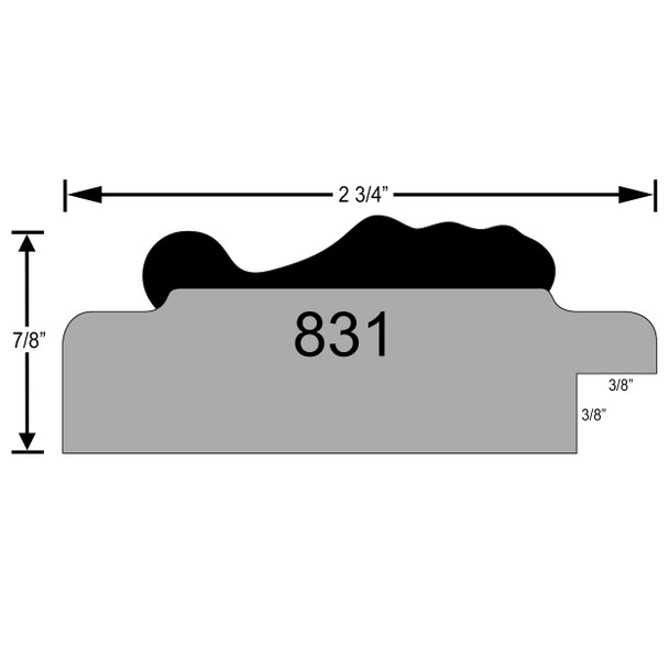 #831 Profile Drawing