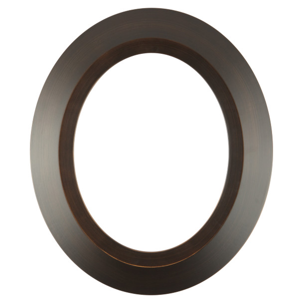 #485 Oval Frame - Rubbed Bronze