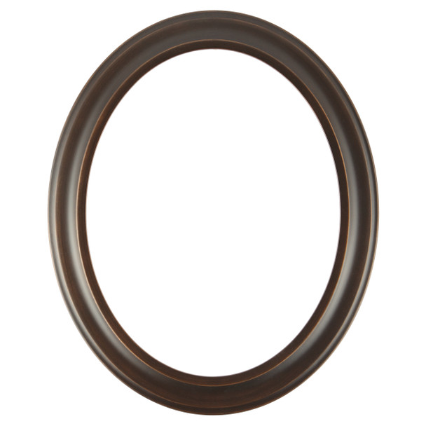 #871 Oval Frame - Rubbed Bronze
