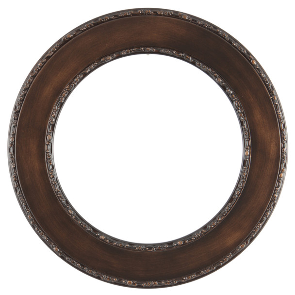 #832 Circle Frame -  Rubbed Bronze