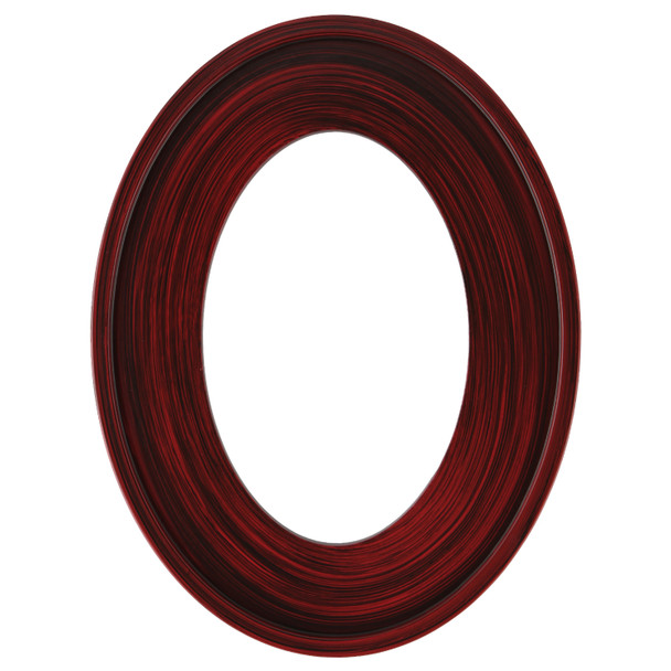 #795 oval Frame - Black Walnut