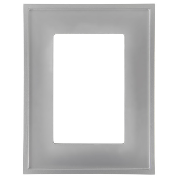 #795 Rectangle Frame - Silver Spray