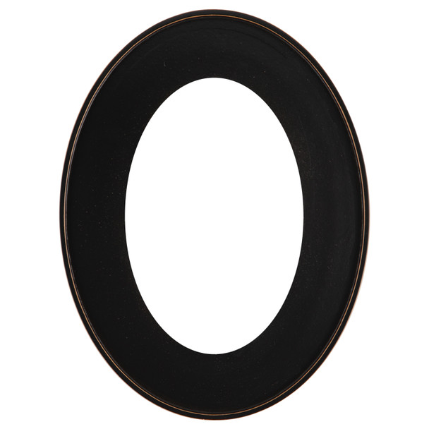 #794 Oval - Rubbed Black
