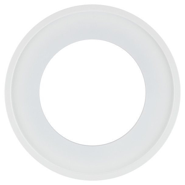 #794 Round Frame - Linen White