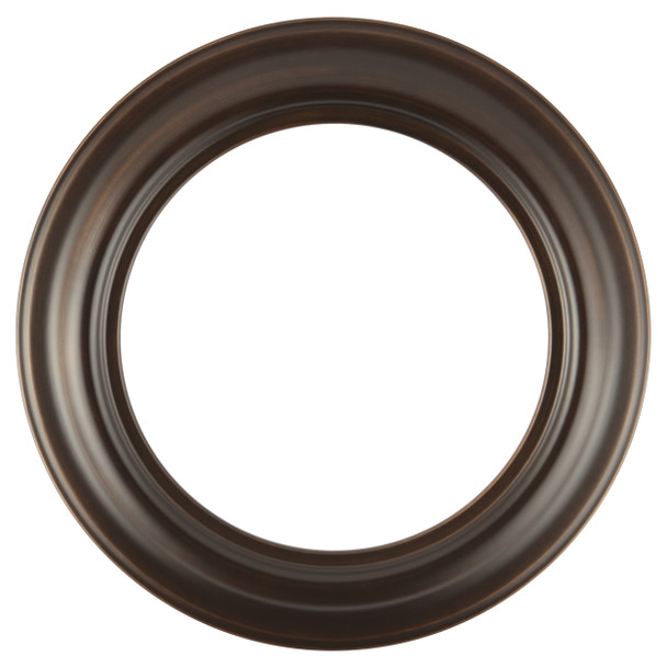 #450 Circle  Frame -  Rubbed Bronze