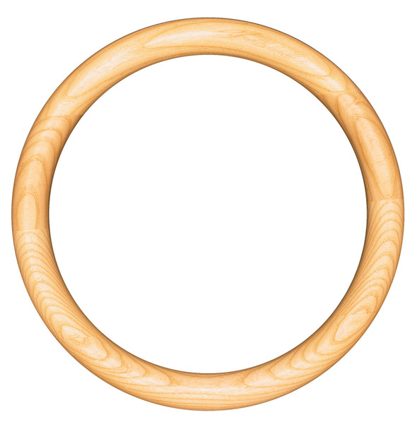 #200 Circle Frame - Honey Oak