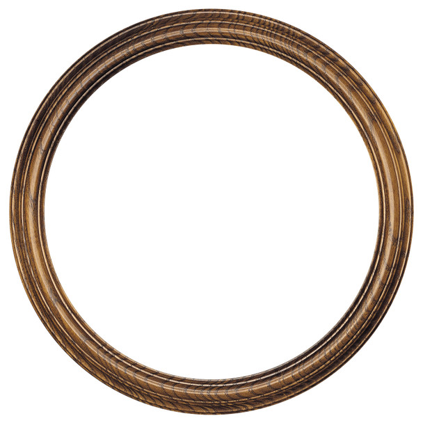 #300 Circle Frame - Toasted Oak