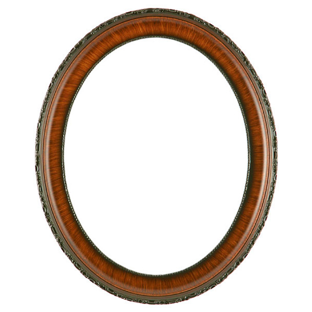 #401 Oval Frame - Vintage Walnut