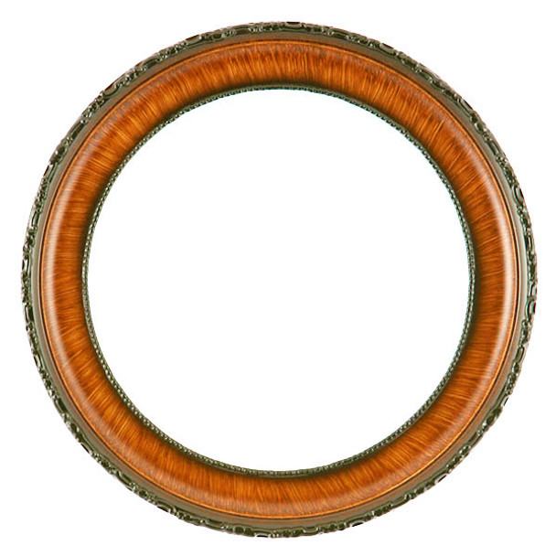 #401 Circle Frame - Vintage Walnut