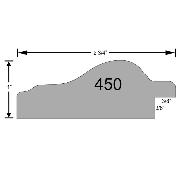 #450 Profile Drawing