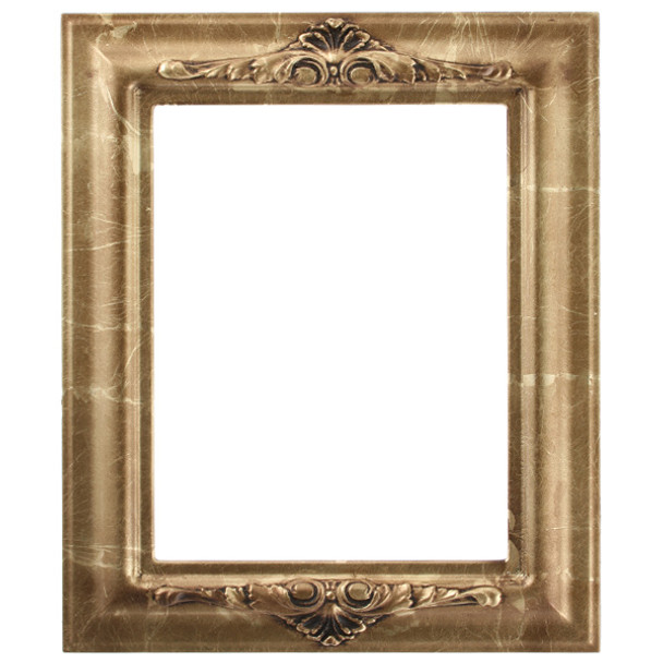 #451 Rectangle Frame - Champagne Gold