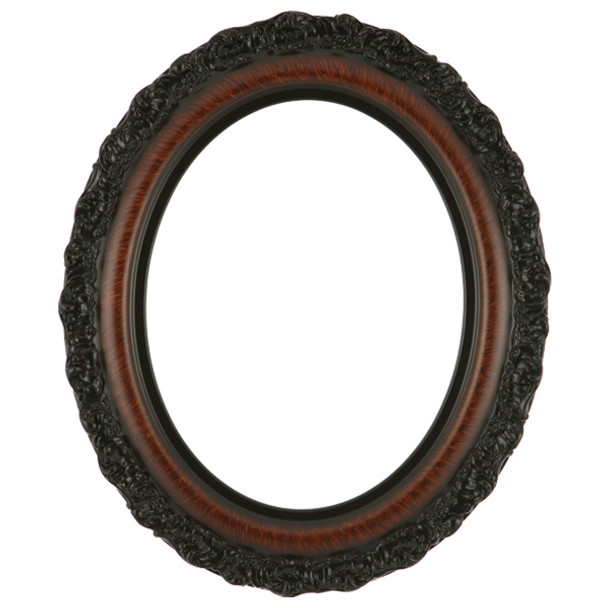 #454 Oval Frame - Vintage Walnut
