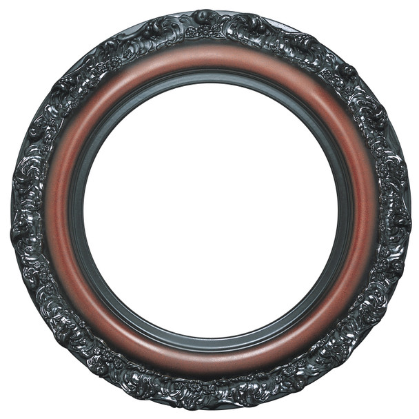 #454 Circle Frame - Rosewood